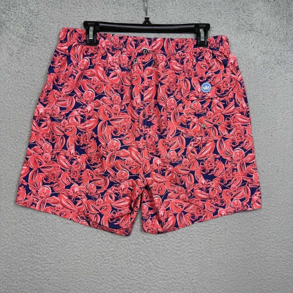 Peter Millar Cape Red Lobster Swim Trunks - Picture 4 of 5